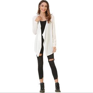 NWT - WOMEN’S LIGHTWEIGHT CARDIGAN OPEN FRONT LONG SLEEVE by messbebe